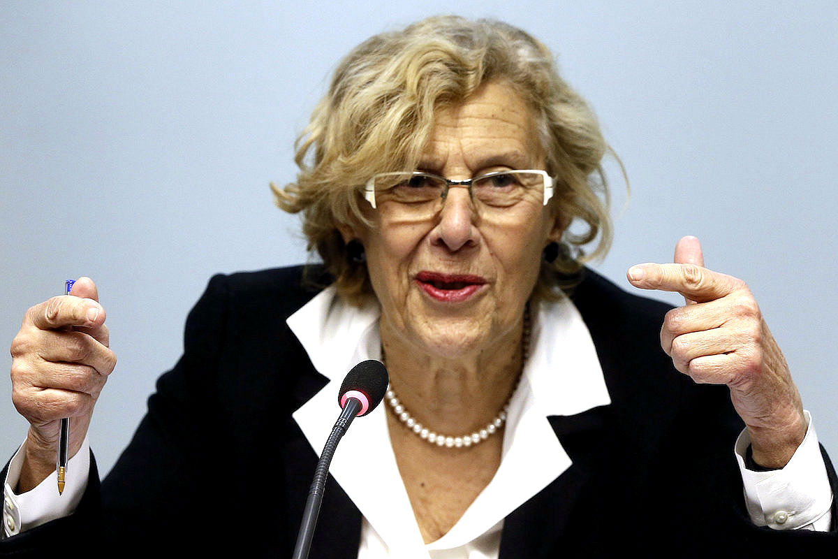 La alcaldesa de Madrid, Manuela Carmena. (Foto: EFE)