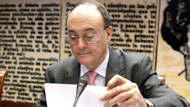 El gobernador del Banco de España, Luis María Linde - Banco Popular