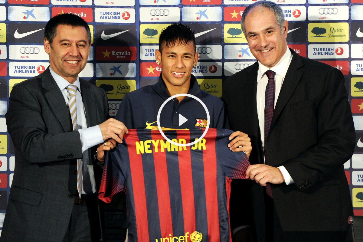 NEYMAR PRESENTACION PLAY