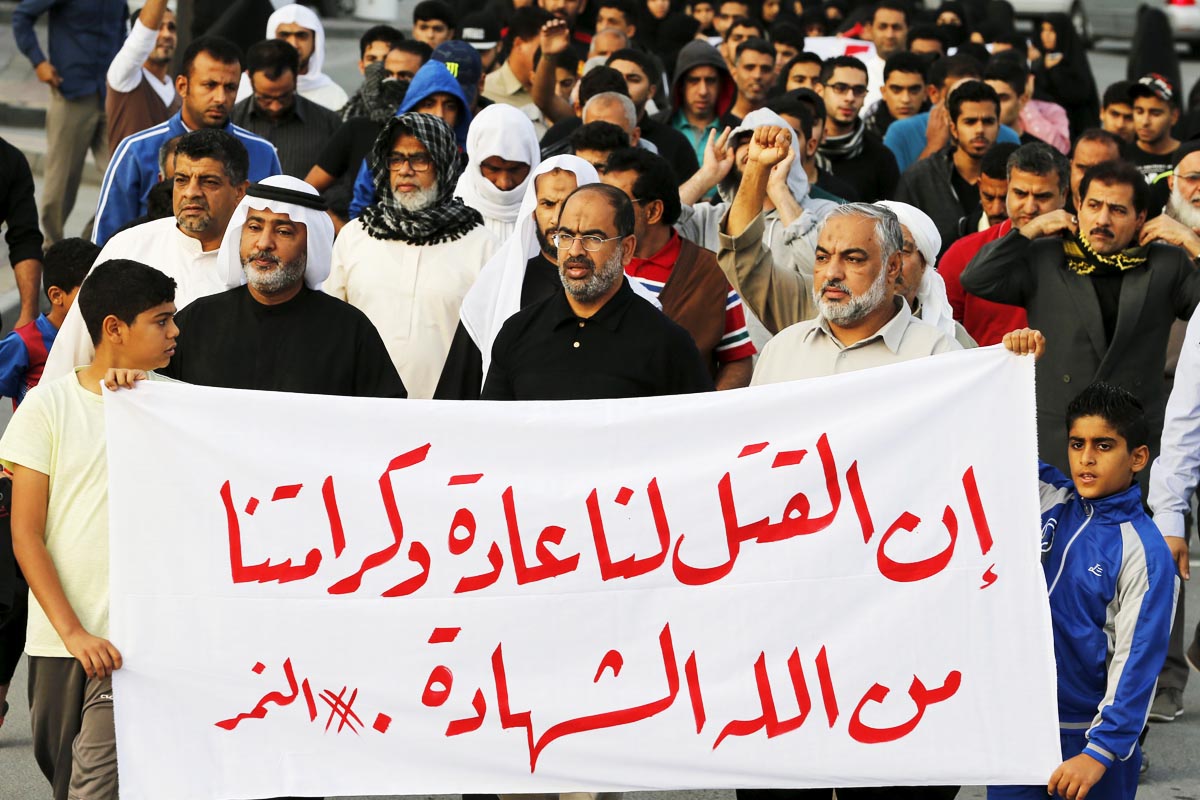Protestas en Arabia Saudí por la ejecución de un clérigo chií (Foto: Reuters)
