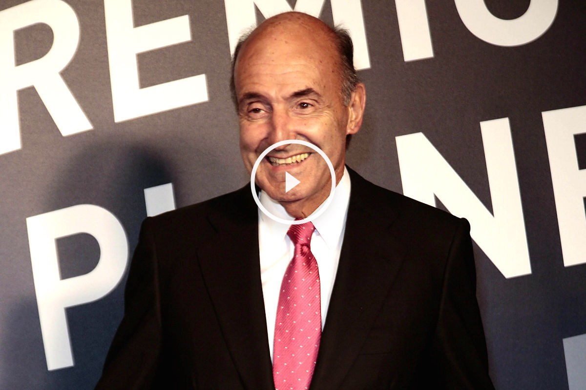 Miquel Roca i Junyent, durante la gala de los Premios Planeta de 2014 (Foto: Getty)