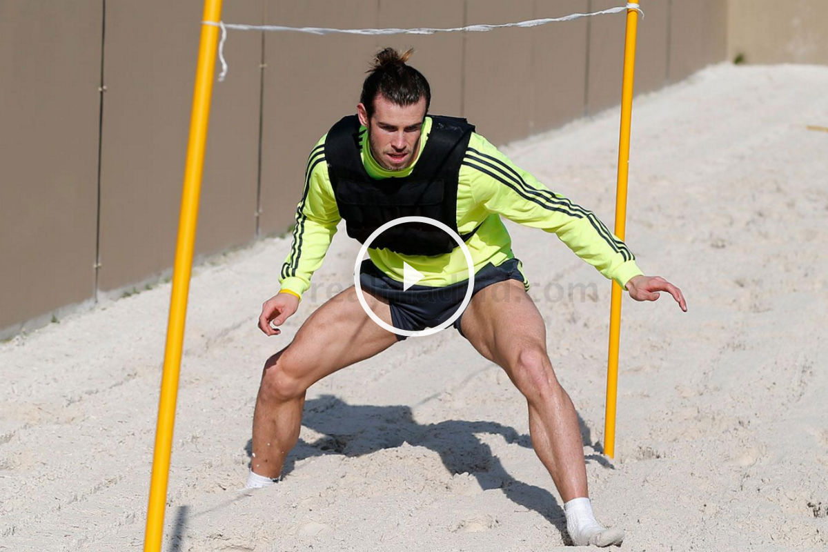 Bale está acortando los plazos de su recuperación. (Imagen:realmadrid.com)