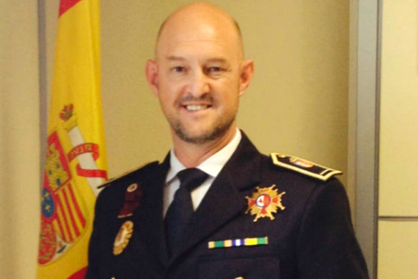 El oficial de la Policía Municipal de Madrid, Francisco Caletrio.