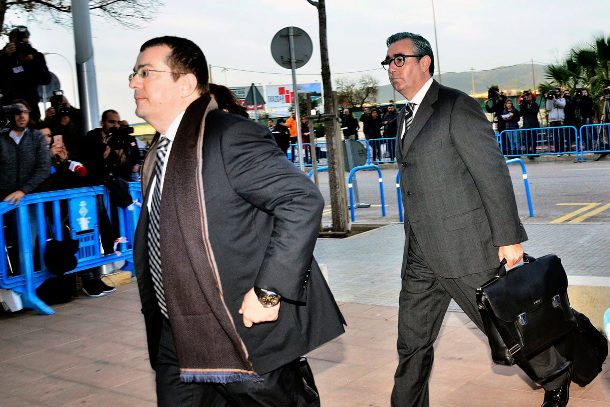 Diego Torres, a su entrada al tribunal. (Foto: EFE)