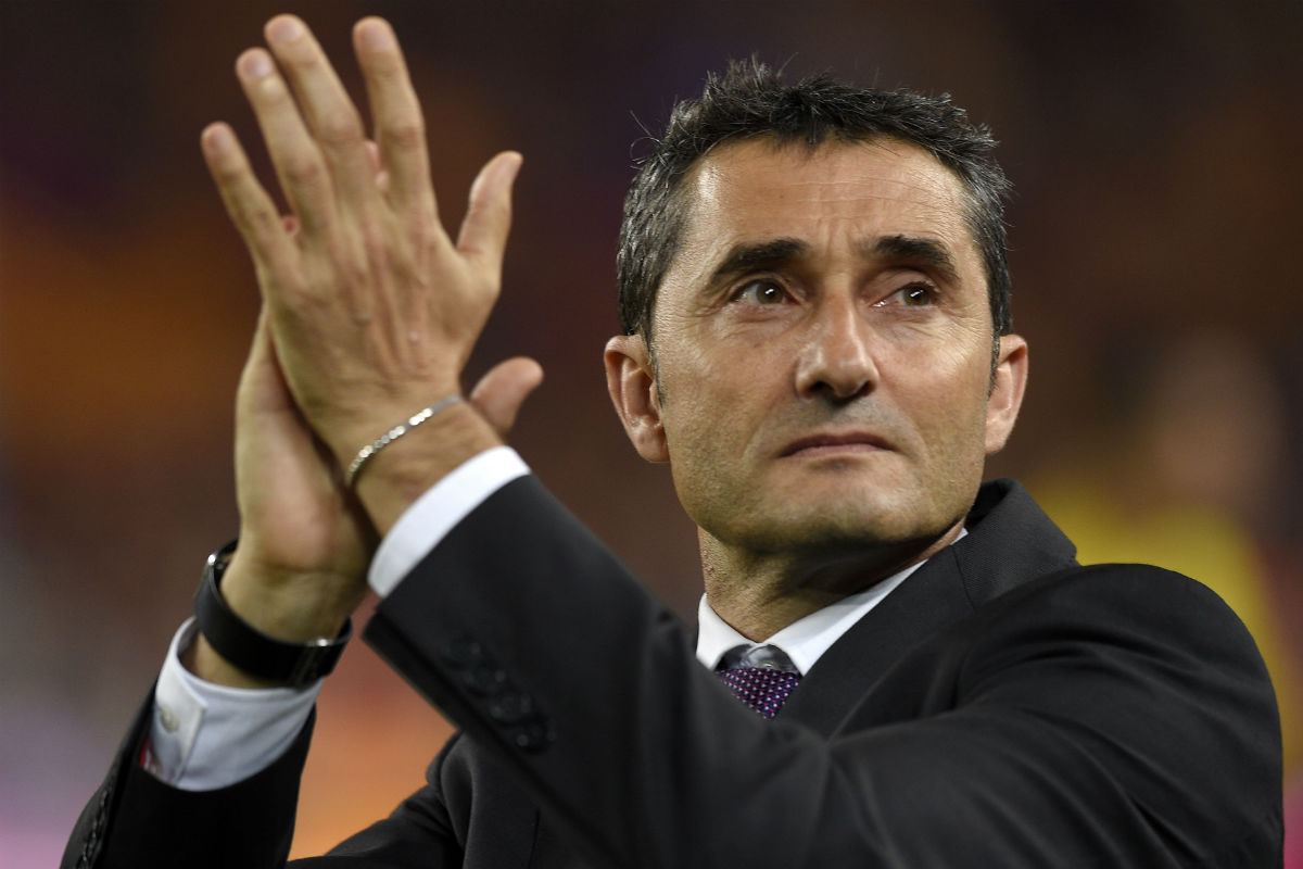 Ernesto Valverde, nuevo entrenador del Barça. (AFP)