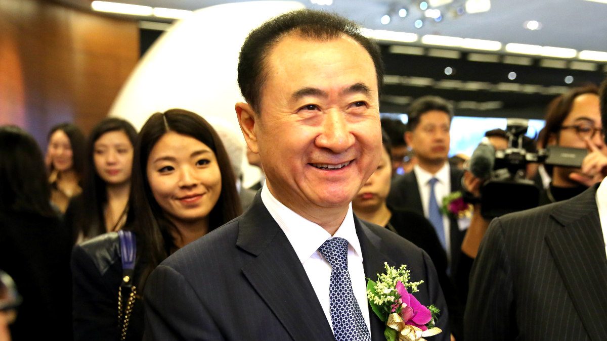 El presidente de Dalian Wanda, Wang Jianlin. (Foto: AFP)
