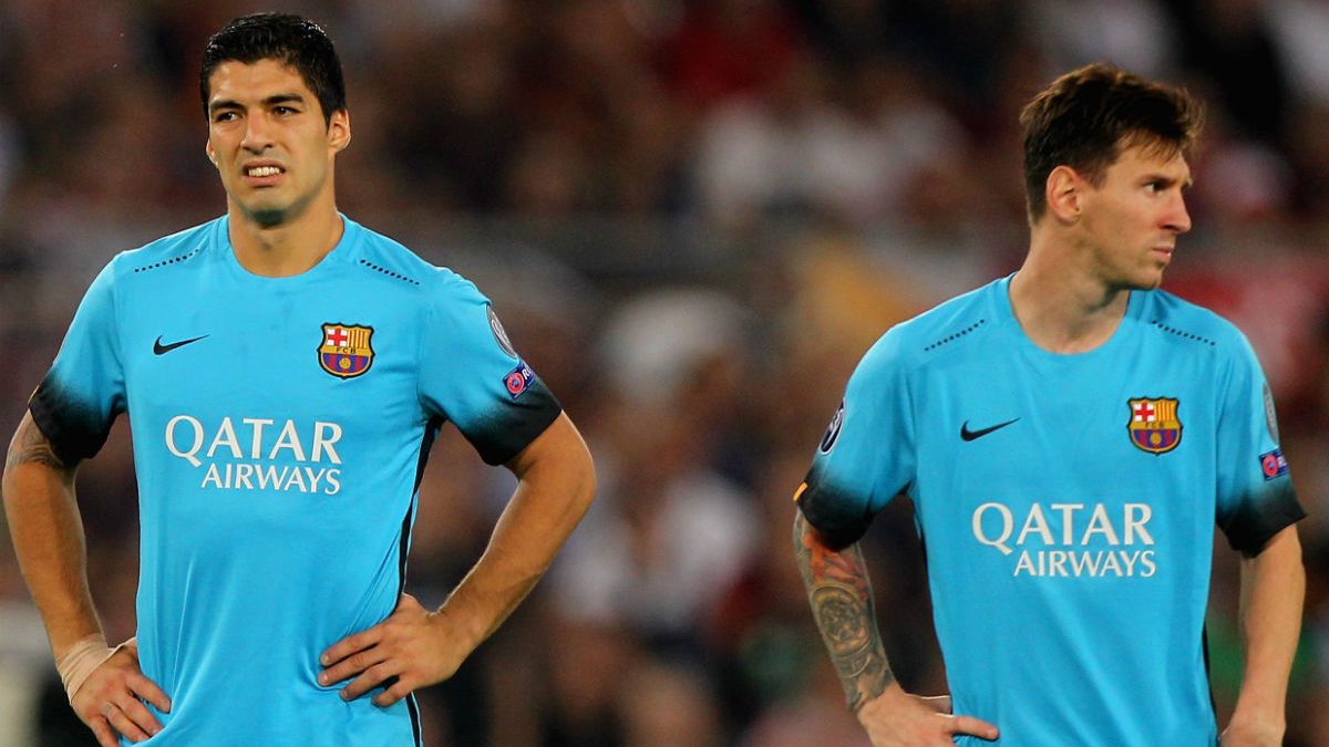 Luis Suárez y Messi no jugarán contra el Athletic. (Getty)