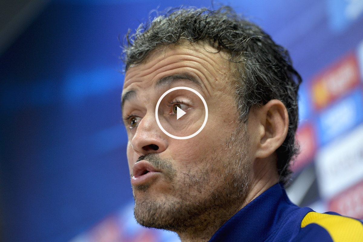 Luis Enrique. (AFP)