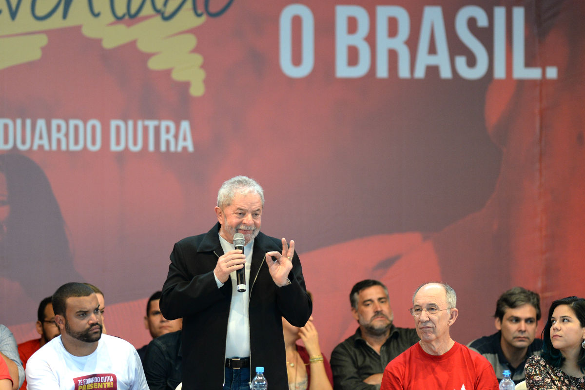 El ex presidente de Brasil Lula da Silva en un acto público (Foto: AFP).