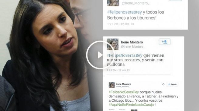 Irene Montero borra los tuits tras la pillada de OKDIARIO