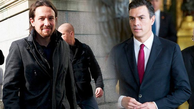 Pablo Iglesias y Pedro Sánchez