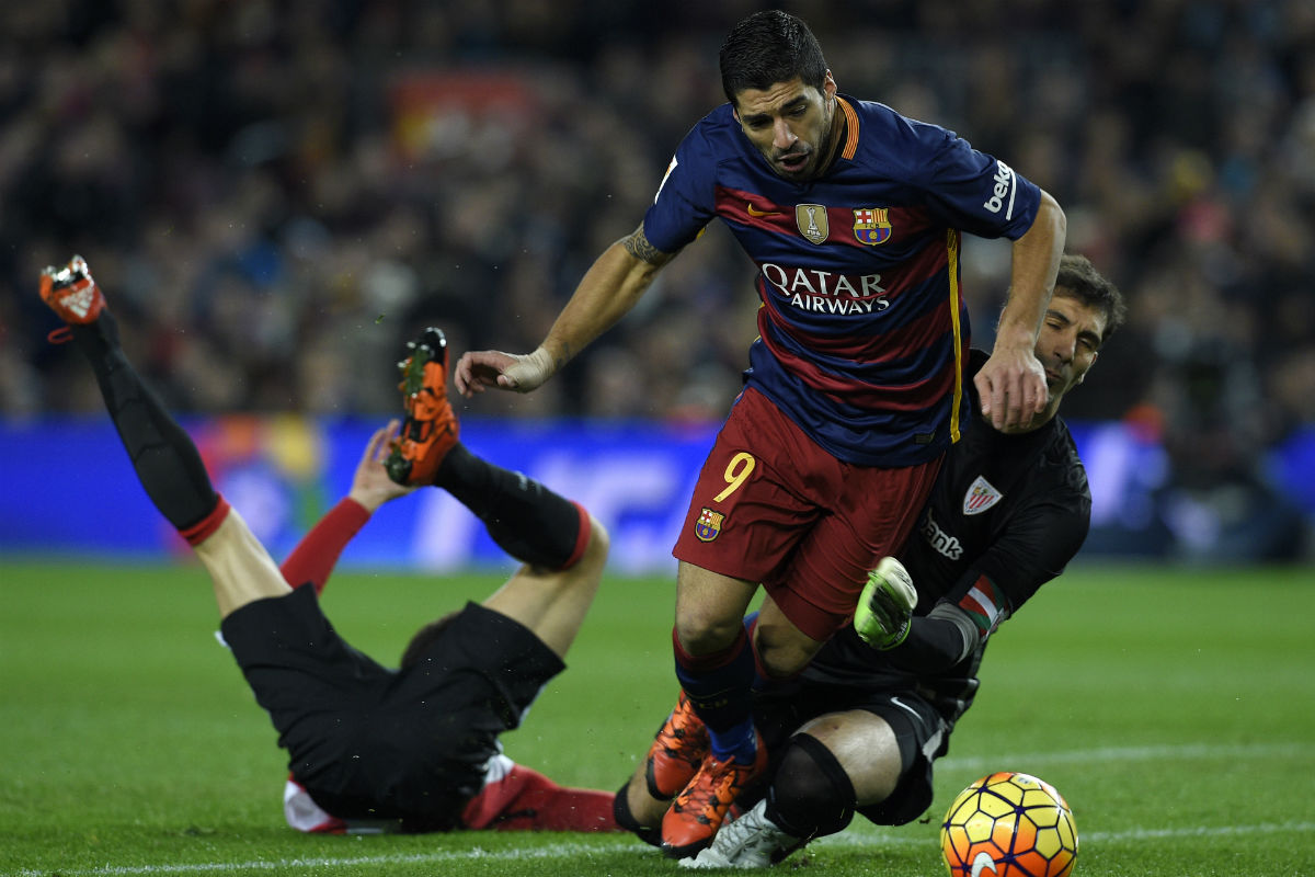 El Barcelona es el equipo de la Liga con más penaltis a favor. (AFP)
