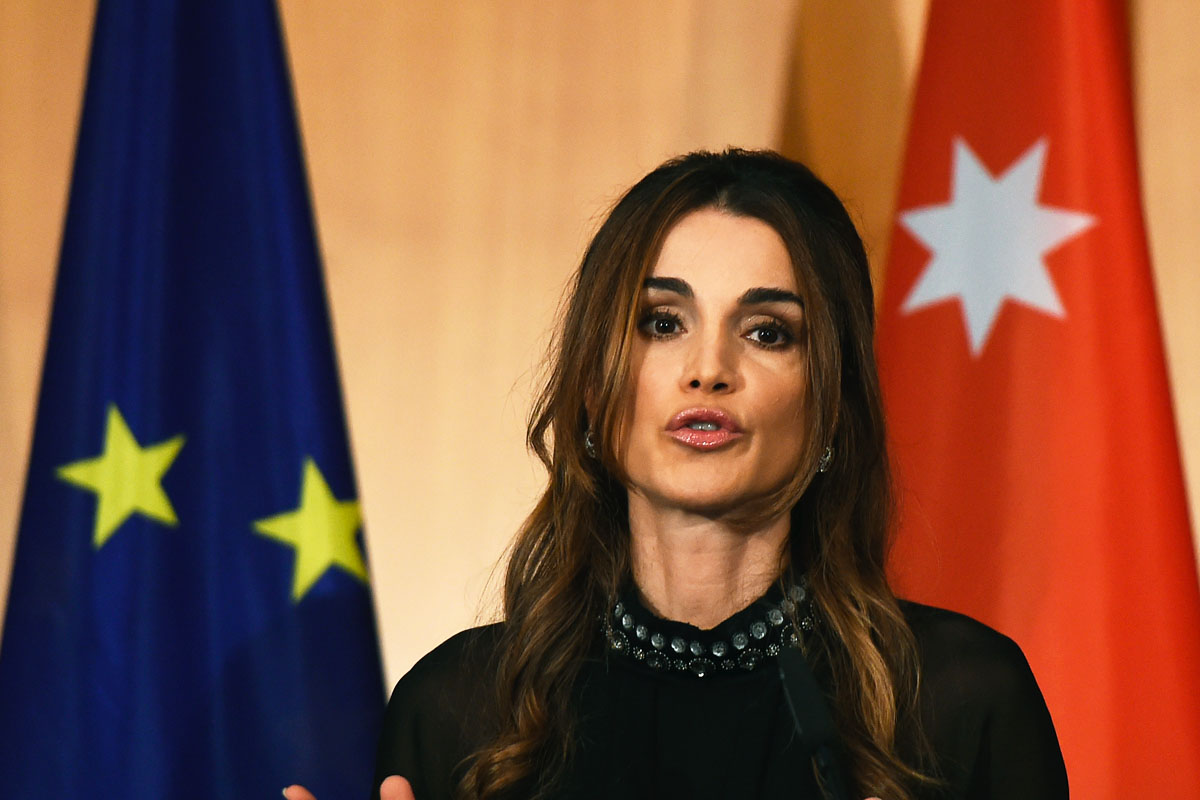 Rania de Jordania. (Foto: AFP)