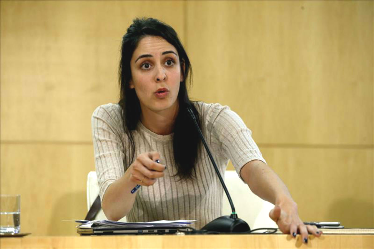 La portavoz del Ayuntamiento de Madrid, Rita Maestre. (Foto: EFE)