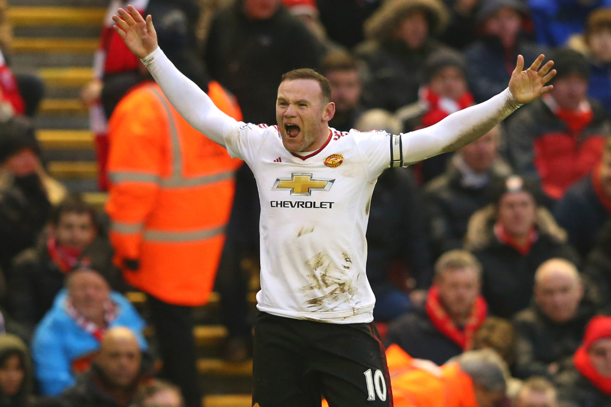 Rooney marcó el gol de la victoria para el United. (Getty)