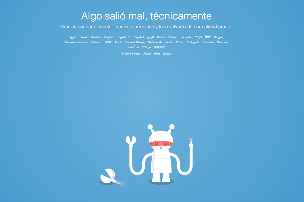 Twitter-caído