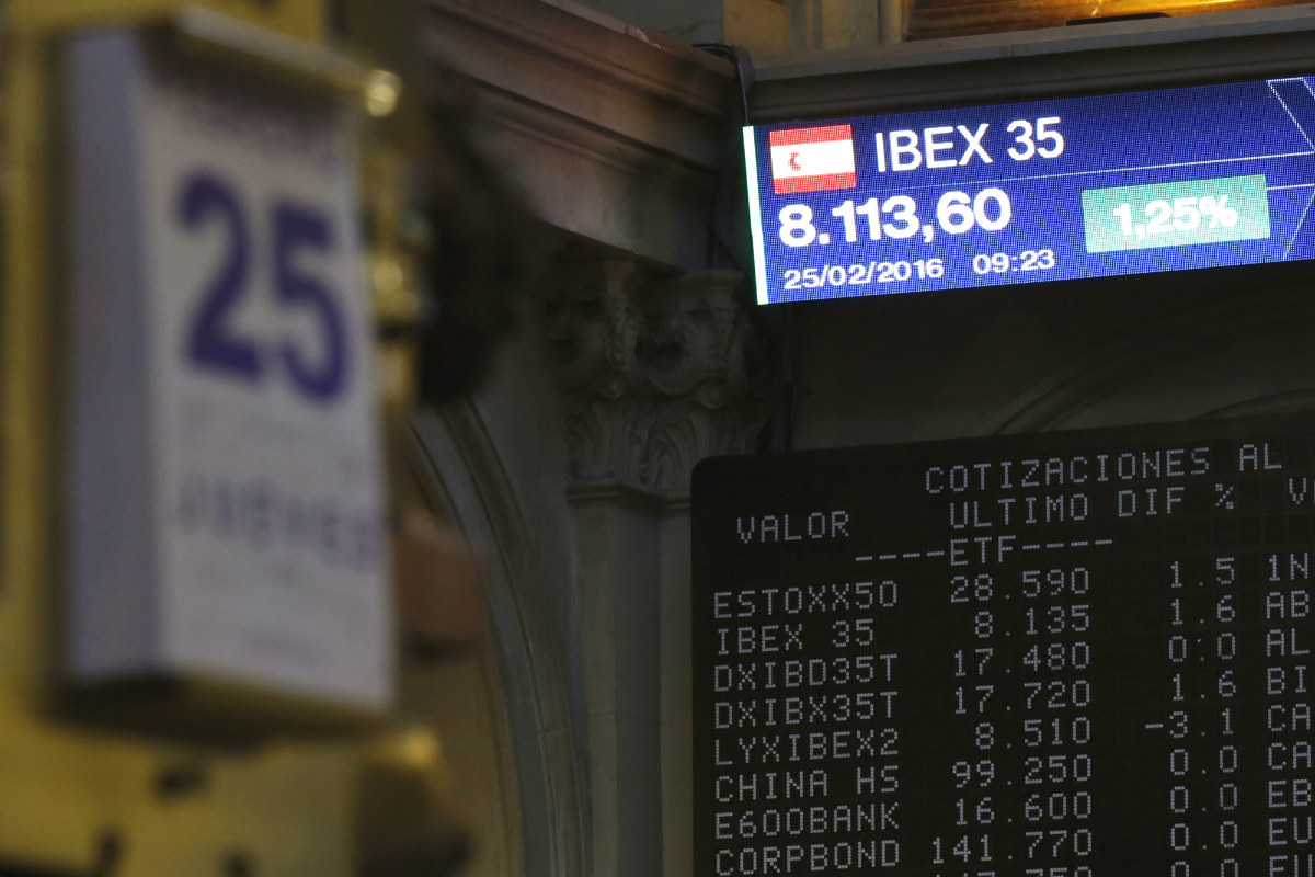 Bolsa de Madrid. (Foto: EFE)