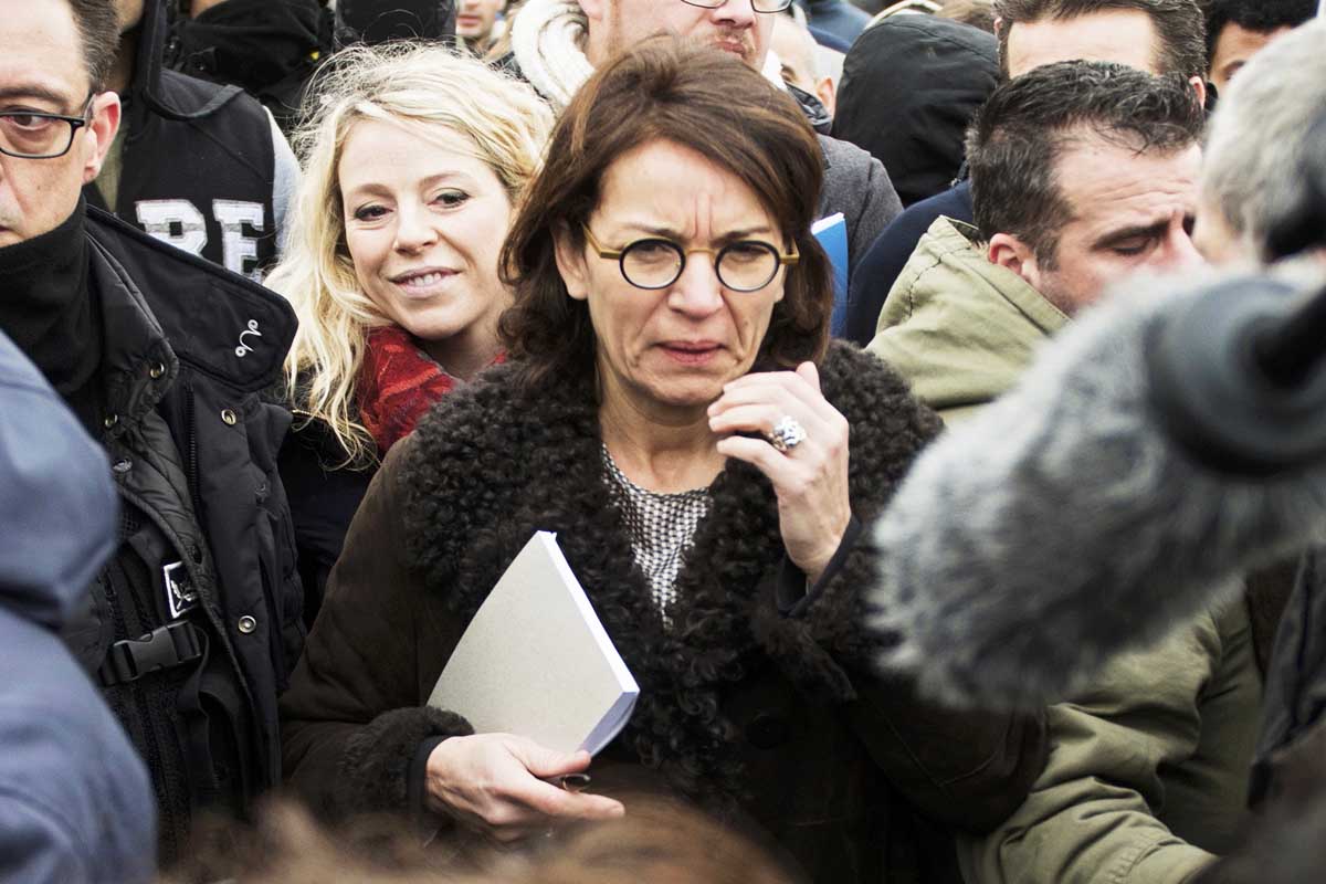 La jueza Valerie Quemener, en Lille (Foto: Reuters)