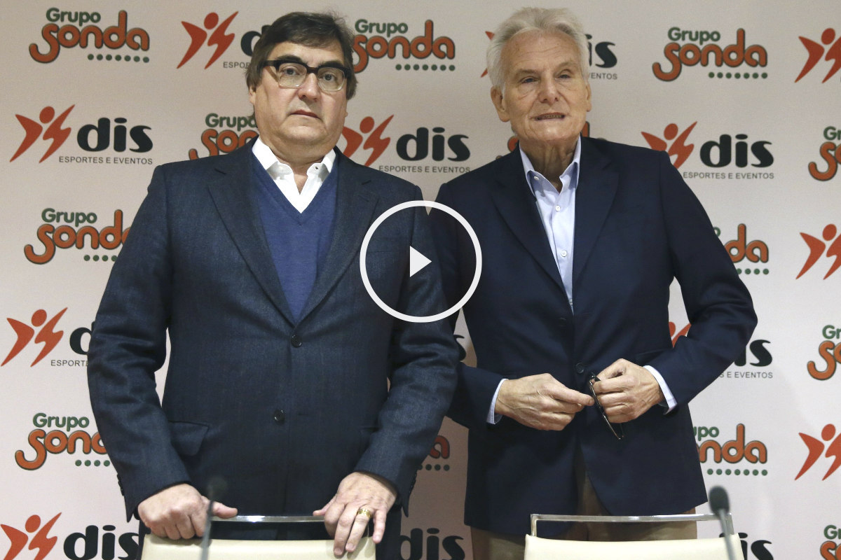 Delcir Sonda y José Barral durante la rueda de prensa. (EFE)