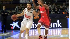 Llull fue uno de los tres jugadores del Real Madrid que superó los 20 de valoración. (EFE)