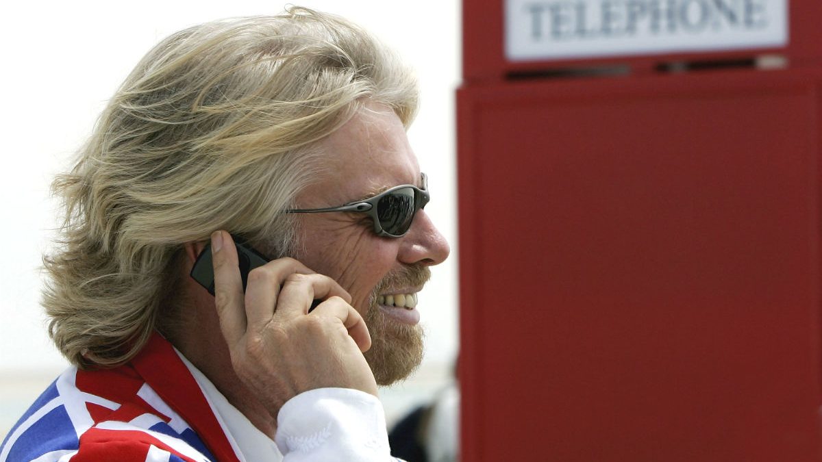 El fundador de Virgin, Richard Branson (Foto: GETTY).