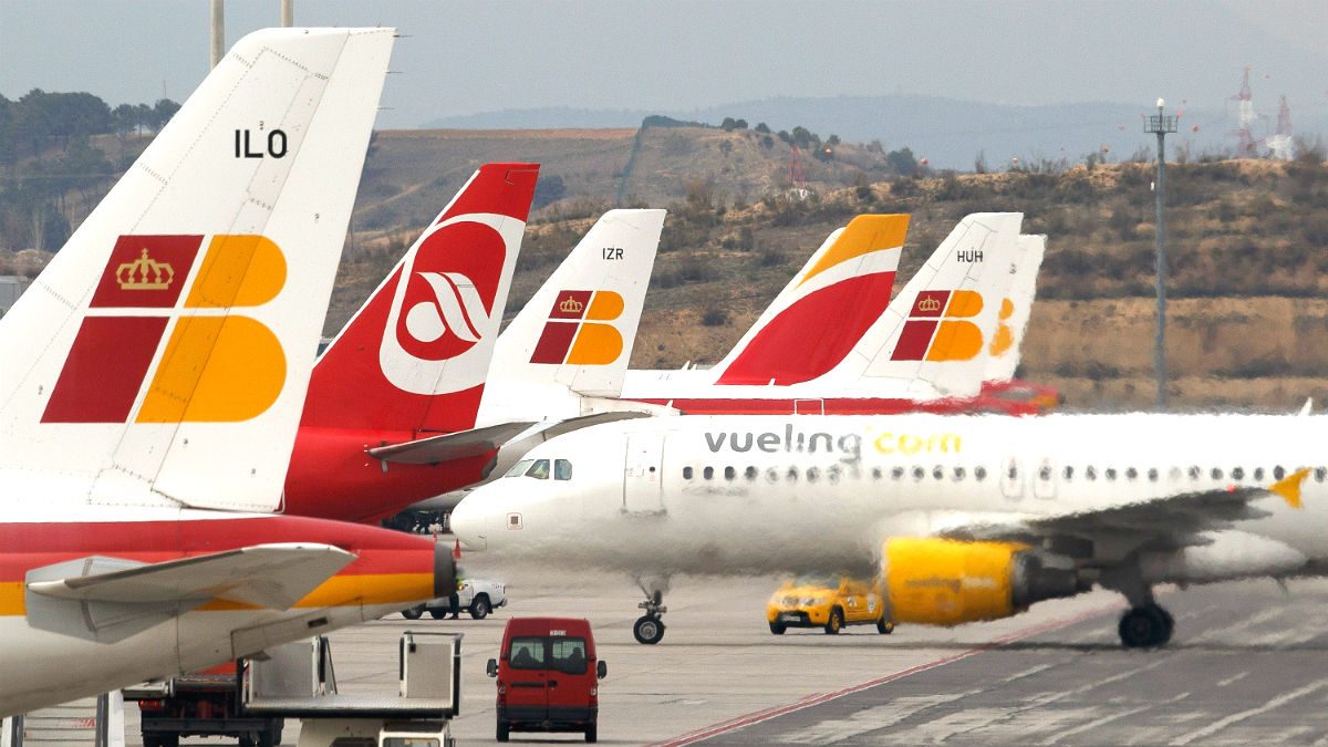 Aviones de Vueling e Iberia (Foto: GETTY)