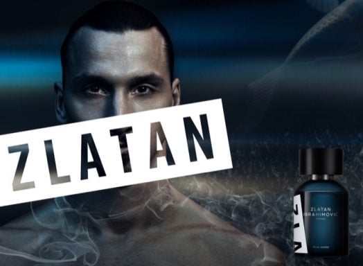 Zlatan Ibrahimovic, con su propia fragancia.