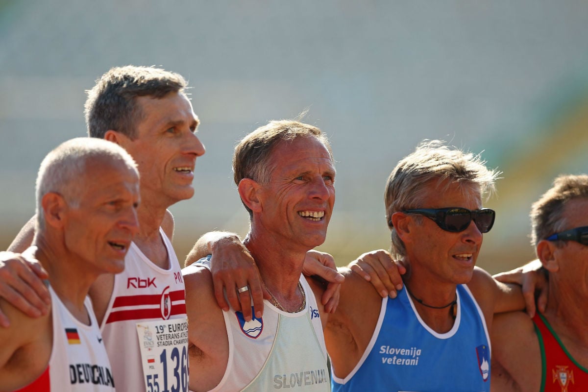 Participantes en el campeonato europeo de atletas veteranos (Foto: GETTY).