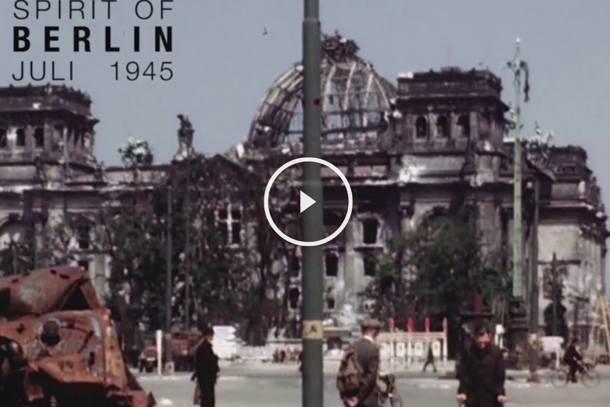 En el video se puede ver la vida de la capital alemana dos meses después de perder la II Guerra Mundial. (Video: Chronos Medios)