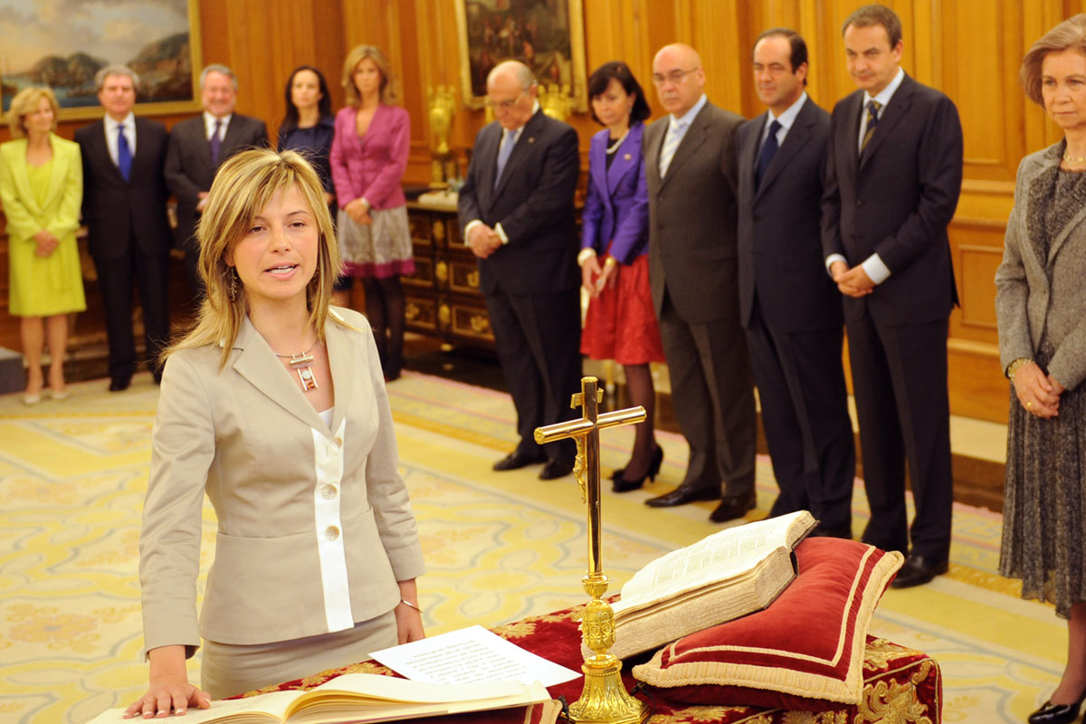 Bibiana Aído accede al cargo como ministra de Igualdad en 2008. (Foto: AFP)
