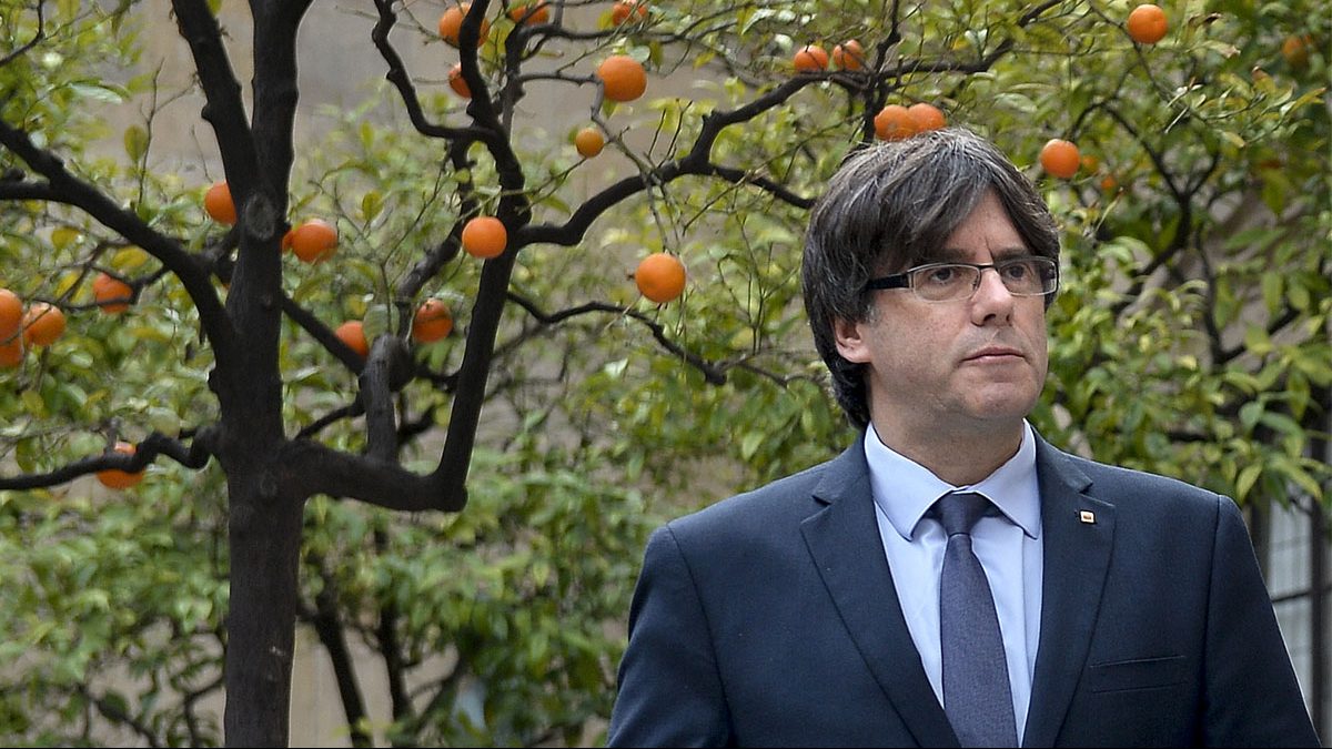 El presidente de la Generalitat, Carles Puigdemont. (Foto: AFP)