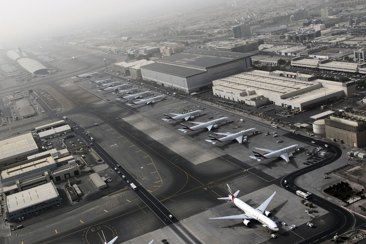 Aeropuerto de Dubai. (Foto: AFP)