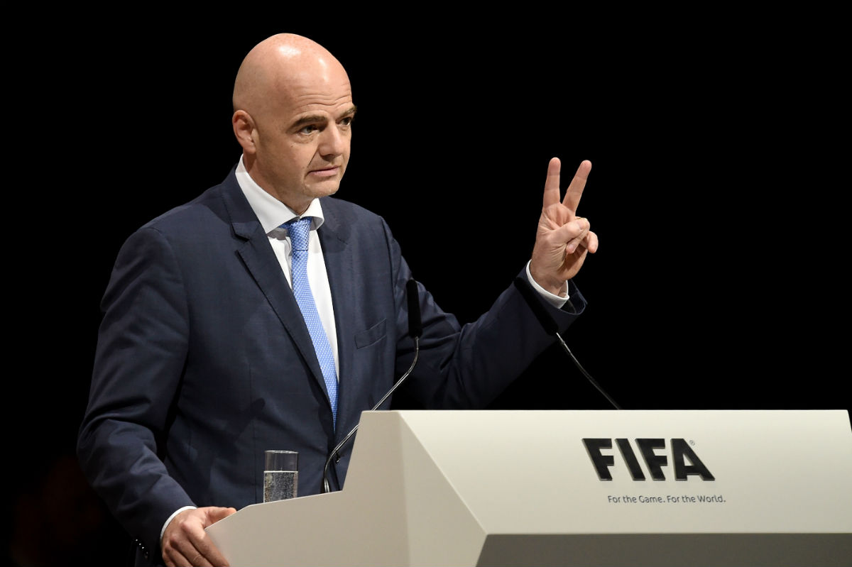 Gianni Infantino es el nuevo presidente de la FIFA. (Getty)