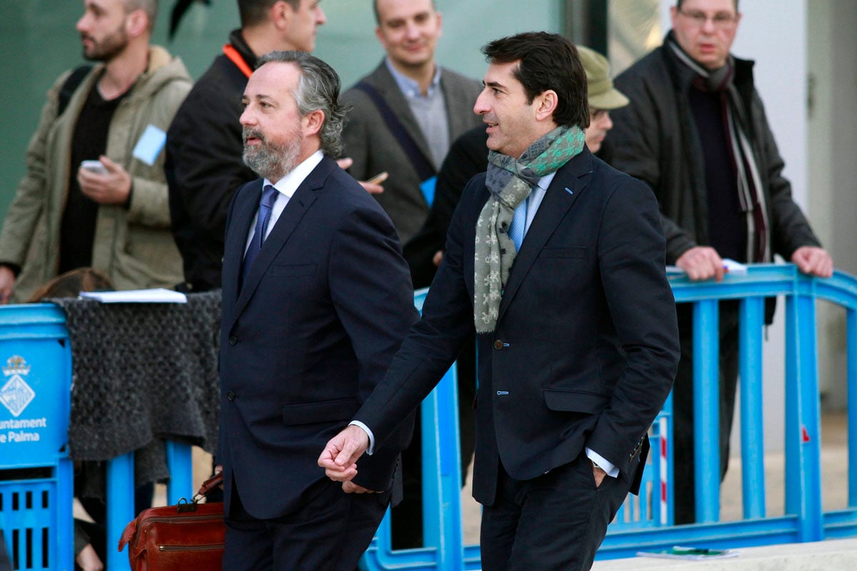 Gonzalo Bernal a su entrada al tribunal. (Foto: EFE)