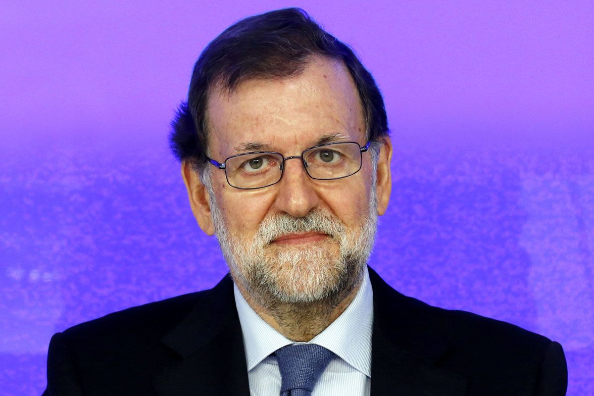 Mariano Rajoy en el último Comité Ejecutivo Nacional del Partido Popular. (Foto: Sergio Barrenechea/EFE)