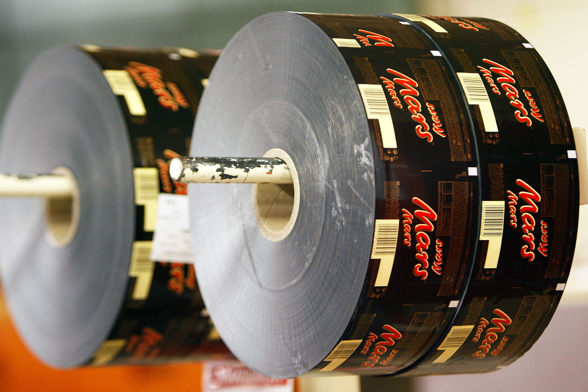 Fábrica de Mars. (Foto: AFP)