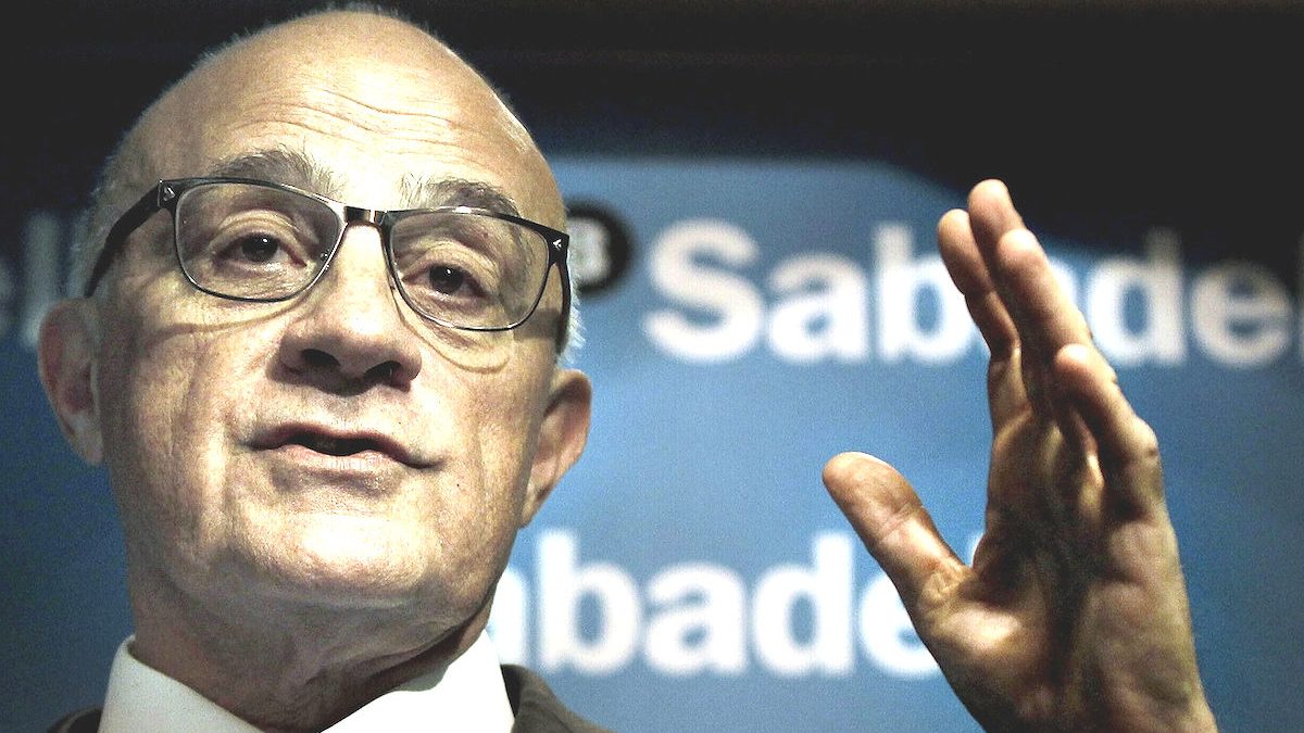 El presidente de Banco Sabadell, Josep Oliú. (Foto: EFE)