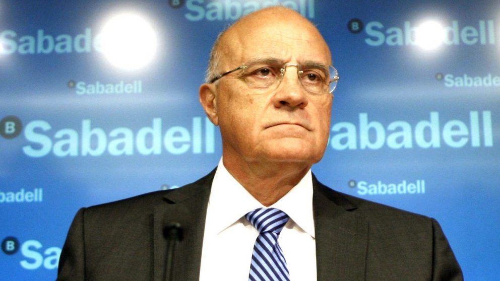 El presidente de Banco Sabadell, Josep Oliú. (Fuente: EFE)
