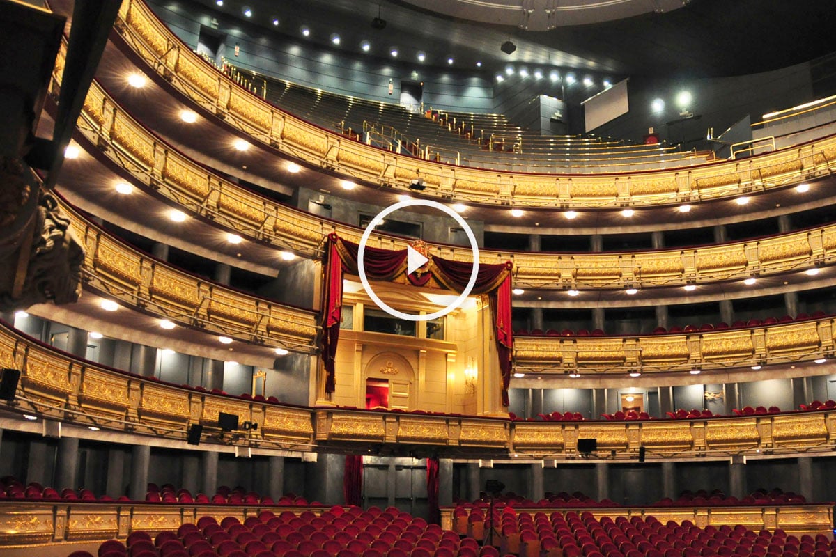 Teatro Real de Madrid.