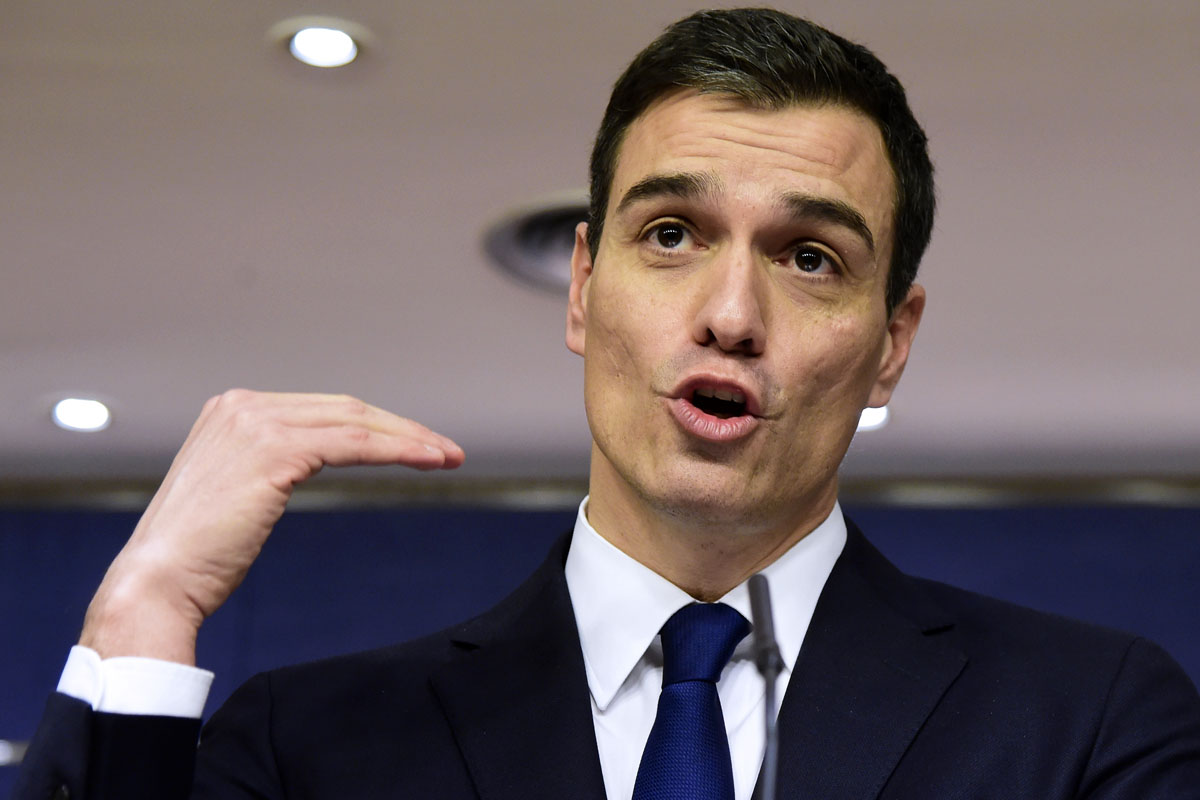 Pedro Sánchez. (Foto: AFP)