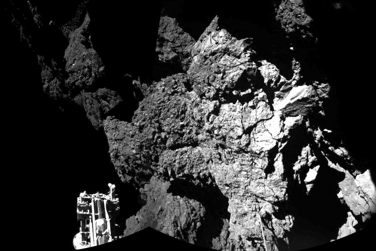 Philae tuvo actividad sobre el cometa durante 60 horas. (Foto: AFP)