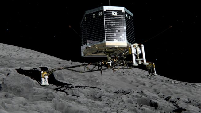 La agencia espacial europea anuncia el adiós a su robot Philae