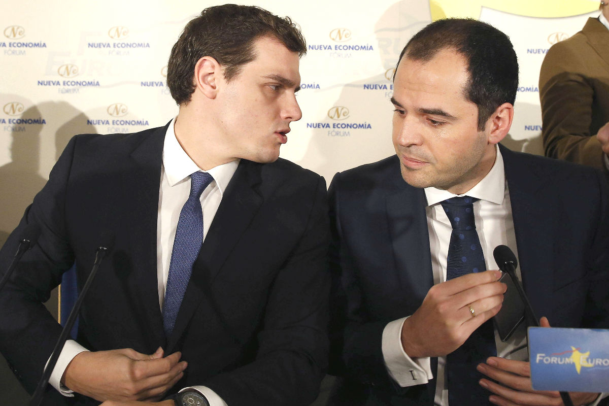 Albert Rivera e Ignacio Aguado.