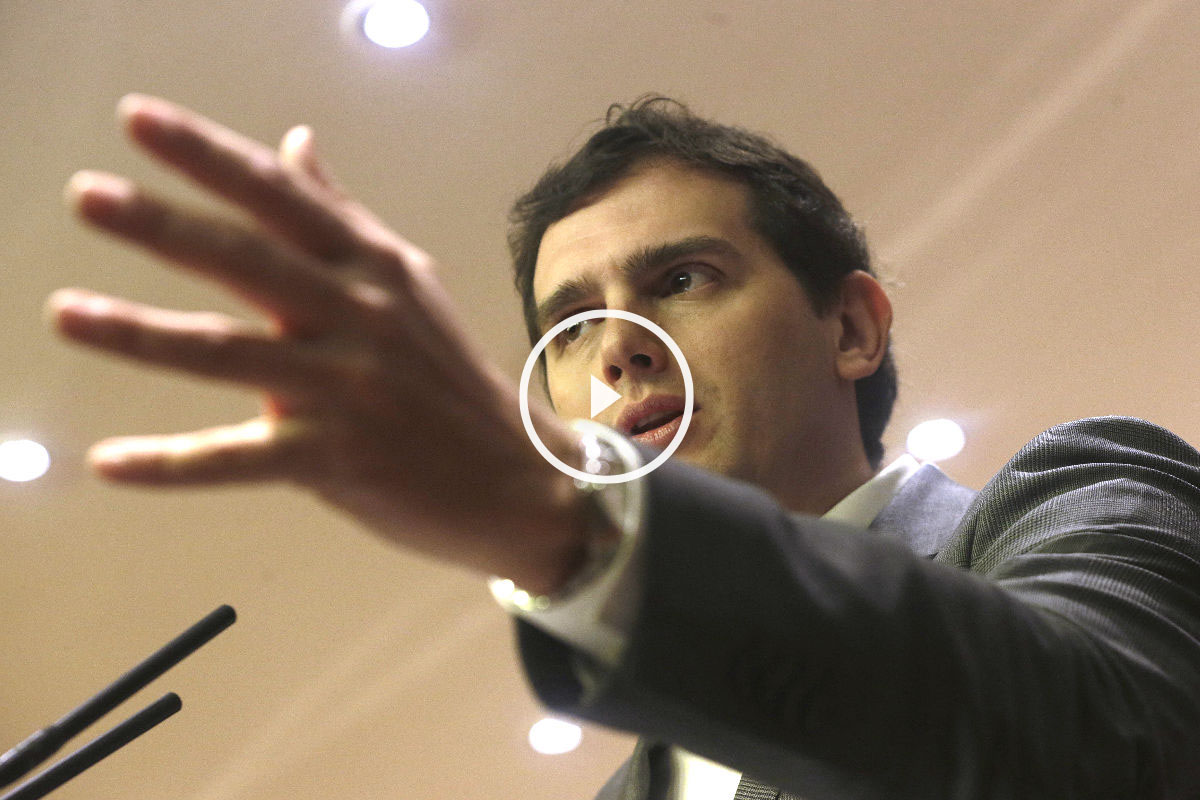 El presidente de Ciudadanos, Albert Rivera (Foto: EFE)