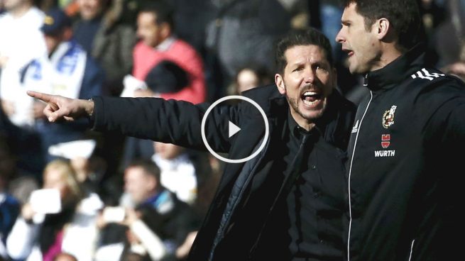 Simeone: «Nos tomamos con naturalidad ganar en el Bernabéu»