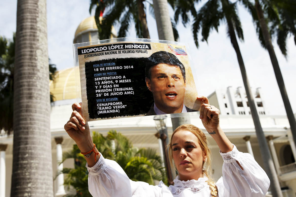 Lilian Tintori sigue trabajando por la libertad del preso político Leopoldo López (Foto: Reuters)