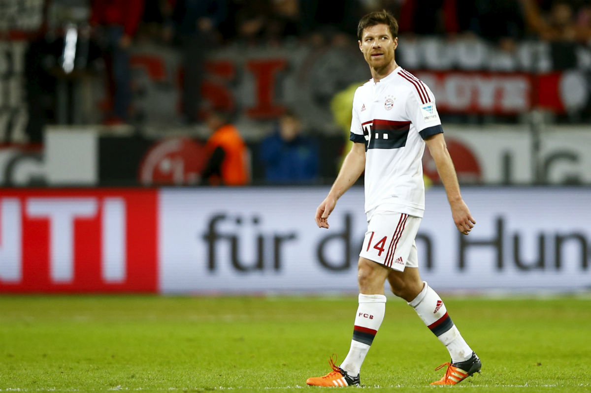 Xabi Alonso, en un partido del Bayern. (Reuters)