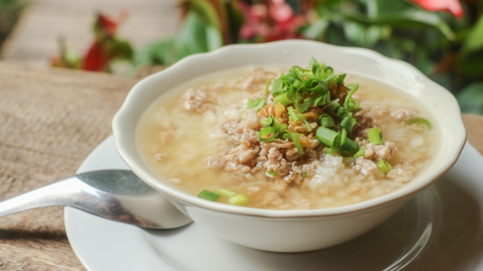 Receta de Congee casero