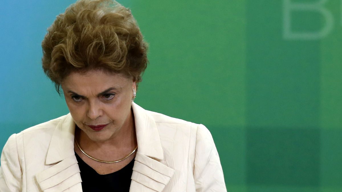 Imagen de la líder del PT, Dilma Rousseff. (Getty)