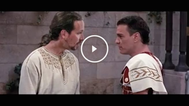 Un vídeo parodia la relación entre Pablo Iglesias y Pedro Sánchez a lo Ben Hur y Messala